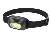 ANSMANN HD120B - Hodelykt - LED (COB) - 1 W - svart