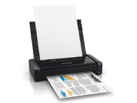 Epson WorkForce WF-100W - Skriver - farge - ink-jet - A4/Legal - 5760 x 1440 dpi - opp til 7 spm (mono) / inntil 4 spm (farge) - kapasitet: 20 ark - USB 2.0, Wi-Fi(n)