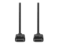 Nedis - DisplayPort-kabel - DisplayPort (hann) til DisplayPort (hann) - DisplayPort 1.2 - 2 m - rund, 4K-støtte - svart
