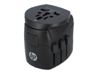 HP World Plug Travel Adapter - Strømadapter - Europa