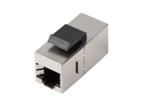 Lanberg KSF6-3000 - Modulinnlegg - CAT 6 - FTP - RJ-45 - sølv