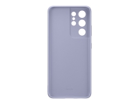 Samsung Silicone Cover EF-PG998 - Baksidedeksel for mobiltelefon - silikon - fiolett - for Galaxy S21 Ultra 5G