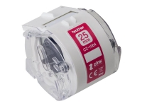 Brother CZ-1004 - Rull (2,54 cm x 5 m) 1 rull(er) sammenhengende etiketter - for Brother VC-500W
