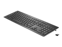 HP Premium - Tastatur - trådløs - 2.4 GHz - Pan Nordic - anodisert aluminiumpynt - for HP Z1 G8 EliteBook 845 G8 EliteDesk 80X G8 EliteOne 800 G8 Workstation Z2 G8