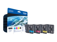 Brother LC985VALBP - 4-pack - svart, gul, cyan, magenta - original - blister - blekkpatron - for Brother DCP-J125, DCP-J140, DCP-J315, DCP-J515, MFC-J220, MFC-J265, MFC-J410, MFC-J415
