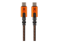 Xtorm Xtreme - USB-kabel - USB-C (hann) til USB-C (hann) - 1.5 m - Power Delivery-støtte