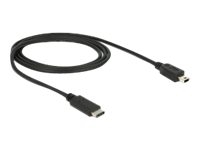 Delock - USB-kabel - USB-C (hann) til mini-USB Type B (hann) - USB 3.1 - 1 m - svart