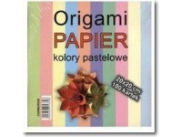 Cormoran Origami paper, pastel colors, 20x20 cm, 100 sheets |