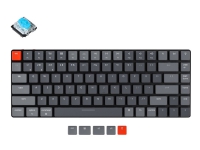 Keychron K3 - Version 2 - tastatur - bakgrunnsbelyst - trådløs - USB-C, Bluetooth 5.1 - tastsvitsj: Gateron Low Profile Blue