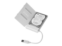 RaidSonic ICY BOX IB-AC603a-U3 - Diskkontroller - SATA 3Gb/s - USB 3.0 - hvit