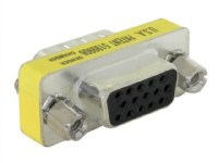 Delock - VGA-hann-hunnveksler - HD-15 (VGA) (hunn) til HD-15 (VGA) (hunn)