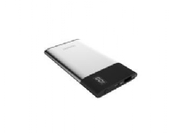 Terratec P40 Slim, Sort, Sølv, Mobiltelefon/smarttelefon, Nettbrett, MP3/MP4, GPS, E-Bok leser, Lithium-Ion (Li-Ion), 4000 mAh, USB, 5 V
