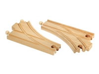 BRIO World - Curved Switching Tracks for Railway