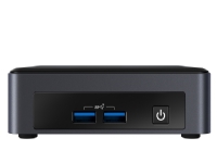 Intel Next Unit of Computing Kit 8 Pro Kit - NUC8i3PNK - Barebone - mini-PC - 1 x Core i3 8145U / 2.1 GHz - RAM 0 GB - UHD Graphics 620 - GigE - WLAN: 802.11a/b/g/n/ac, Bluetooth 5.0