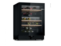 Bosch KWK16ABGA, Vin kjøleskap, Frittstående, 44 flasker, G, Innebygd lys, Sort