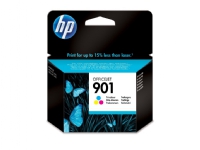 Blækpatron hp 901 cc656ae, 360 sider, trefarvet