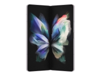 Samsung Galaxy Z Fold3 5G - 5G smarttelefon - dobbelt-SIM - RAM 12 GB / 256 GB - OLED-display - 7.6 - 7.6 - 2208 x 1768 piksler 2208 x 1768 piksler (120 Hz) - 3x bakkamera 12 MP, 12 MP, 12 MP - 2x front cameras 10 MP, 4 MP - fantomsølv