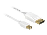 Delock - DisplayPort-kabel - DisplayPort (hann) til Mini DisplayPort (hann) - 2 m - svart