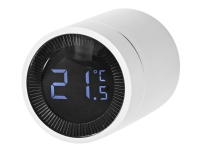 Nedis ZBHTR10WT - Radiatortermostat - trådløs - ZigBee - 2405 - 2480 Mhz - hvit