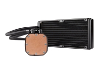 CORSAIR Hydro Series H100x High Performance Liquid CPU Cooler - Væskekjølesystem for prosessor - (for: LGA1156, AM2, AM3, LGA1155, LGA2011, LGA1150, LGA1151, AM4, LGA2066, LGA1200) - 120 mm