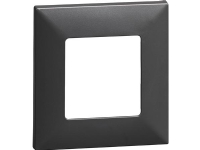 LAURITZ KNUDSEN FUGA®CE60 ramme 1 modul koksgrå, for CE60 1 modul adaptoramme.