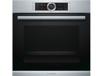Bosch Serie 8 HBG635BS1, Medium, Elektrisk ovn, 71 l, 71 l, 30 - 300 °C, 275 °C