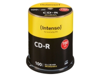 Intenso - 100 x CD-R - 700 MB (80 min) 52x - spindel