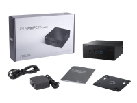 ASUS Mini PC PN41 BBC130MVS1 - Barebone - mini-PC - 1 x Celeron N5100 / 1.1 GHz - RAM 0 GB - UHD Graphics - GigE, 2.5 GigE - WLAN: 802.11a/b/g/n/ac, Bluetooth 5.0 - svart