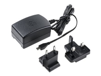Stontronics T6143DV - Strømadapter - AC 90 - 264 V - 13 watt - svart - for Raspberry Pi 2 Model B, 2 Model B V1.2, 3 Model B