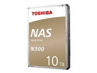 Toshiba N300 NAS - Harddisk - 10 TB - intern - 3.5 - SATA 6Gb/s - 7200 rpm - buffer: 256 MB