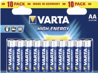 Varta High Energy - Batteri 10 x AA-type - Alkalisk