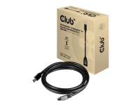 Club 3D - DisplayPort-forlengelseskabel - Mini DisplayPort (hann) til DisplayPort (hunn) - DisplayPort 1.4 - 1 m - 8K-støtte