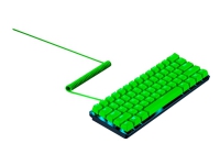 Razer - Tastehettesett - barberbladgrønn - med matching coiled cable