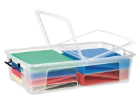 Opbevaringskasse strata hw675 23x45x70 cm 50 liter
