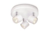 Philips myLiving STAR - Takspotlight - LED - 3 innganger - 13.5 W - 2700 K - hvit