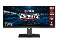 MSI Optix MAG301RFDE - LED-skjerm - 29.8 - 2560 x 1080 WFHD @ 200 Hz - IPS - 300 cd/m² - 1000:1 - 1 ms - 2xHDMI, DisplayPort - svart