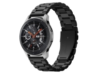 Spigen 600WB24983, Band, Smartklokke, Sort, Samsung, Galaxy Watch (46mm), Rustfritt stål