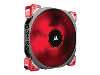 CORSAIR ML Series ML140 PRO LED Premium Magnetic Levitation - Kabinettvifte - 140 mm - rød