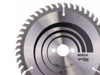 Bosch Optiline Wood - Sirkelformet sagblad - for tre - 160 mm - 48 tenner