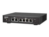 QNAP QSW-2104-2T - Switch - ikke-styrt - 2 x 100/1000/2.5G/5G/10GBase-T + 4 x 100/1000/2.5G - stasjonær
