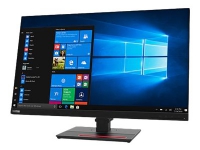 Lenovo ThinkVision T27h-2L - LED-skjerm - 27 - 2560 x 1440 QHD @ 60 Hz - IPS - 350 cd/m² - 1000:1 - 4 ms - HDMI, DisplayPort, USB-C - ravnsort