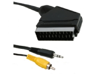 ICIDU 147539, 5 m, RCA, SCART (21-pin), Hankjønn, Hunkjønn, Flerfarget