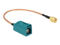 Delock - Antennekabel - FAKRA Z-kobling hunn til RP-SMA hann - 20 cm - koaksial