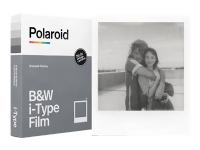 Polaroid i-Type B&W Film - Brilliant - hvit - 88 x 107 mm 8 ark fotopapir