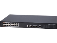 Dahua 16-port 100 Mbps + 2-port Gigabit Managed PoE Switch PFS4218-16ET-240-V2