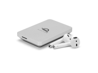 OWC Envoy Pro Elektron - Solid State Drive - 1 TB - ekstern (bærbar) - USB 3.2 (USB-C kontakt) - sølv