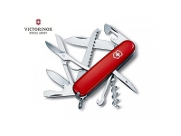 Victorinox Huntsman, Klappkniv uten lås, Multiverktøyskniv, Rustfritt stål, Rød, 15 verktøy, 9,1 cm