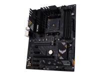 ASUS TUF GAMING B550-PLUS - Hovedkort - ATX - Socket AM4 - AMD B550 Chipset - USB-C Gen2, USB 3.2 Gen 1, USB 3.2 Gen 2 - 2.5 Gigabit LAN - innbygd grafikk (CPU kreves) - HD-lyd (8-kanalers)