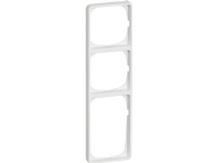 LAURITZ KNUDSEN FUGA® ramme Baseline 50 3,5 modul, hvid.
