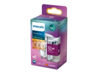 Philips SceneSwitch - LED-pære for søkelys - form: PAR16 - GU10 - 1.5/3.5/4.8 W (ekvivalent 50 W) - klasse F - ekstra varmt hvitt / svært varmt hvitt / varmt hvitt lys - 2200/2500/2700 K